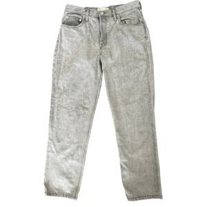 Everlane Jeans 90s Cheeky Jeans Womens Button Fly Gray 29 Crop